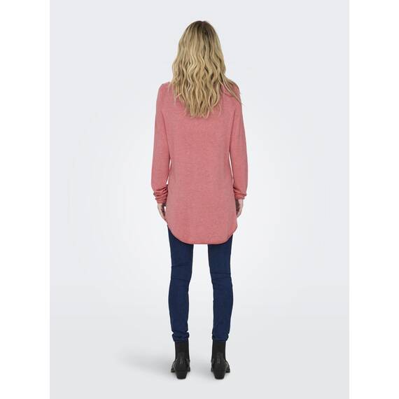 ONLY Female Strickpullover Lang STea Rose