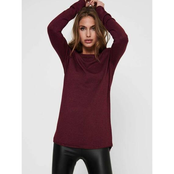 ONLMILA LACY L/S LONG PULLOVER KNT NOOS