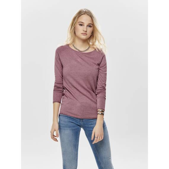 ONLMILA LACY L/S LONG PULLOVER KNT NOOS