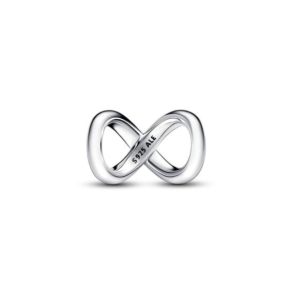 PANDORA Moments Für immer & Ewig Unendlichkeits-Charm aus Sterling Silber, Kompatibel Moments Armbändern, 793243C00