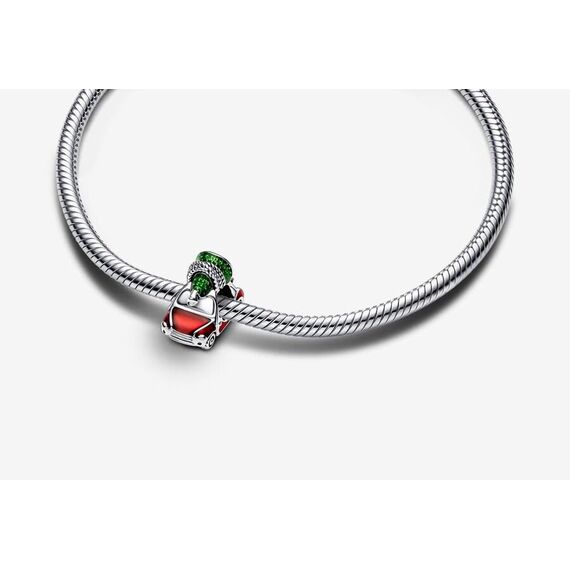 Feitery Christmas Zauberlehrling Charms Kompatibilität für Pandora Armband Bead Charm für Damen Weihnachtszeit (Trio Eins-1)