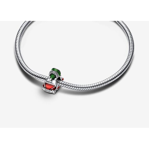 Feitery Christmas Charms Festliches Auto & Weihnachtsbaum Kompatibilität für Pandora Armband Bead Charm für Damen Weihnachtszeit