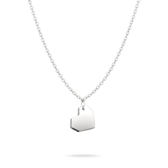 Liebeskind Berlin Herz-Halskette für Damen – Edelstahl-Kette mit liebevollem Herzanhänger Ausführungen – Romantische Geschenkidee