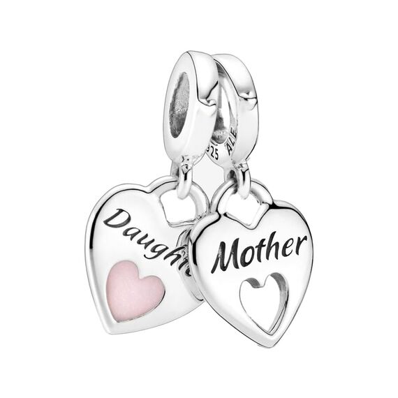 Feitery Familie Daughter and Mother Charms Armband Bead Charm für Damen Weihnachtszeit