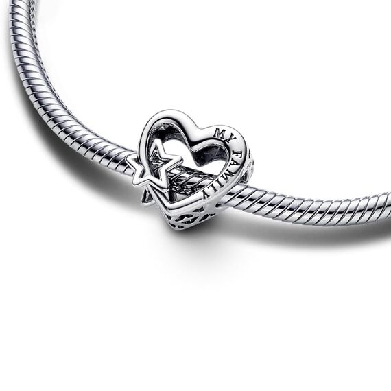 Feitery Christmas Familie Charms Armband Bead Charm für Damen Weihnachtszeit