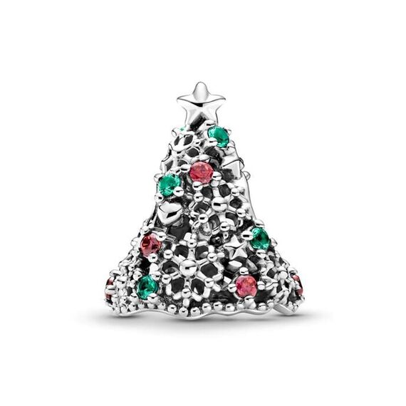Feitery Christmas Zauberlehrling Charms Kompatibilität für Armband Bead Charm für Damen Weihnachtszeit (Weihnachtsbaum-1)