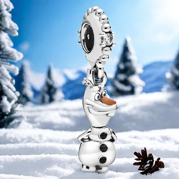 Feitery Adventskalender 2023 Charms Armband Bead Charm für Damen Weihnachtszeit (Yeti)