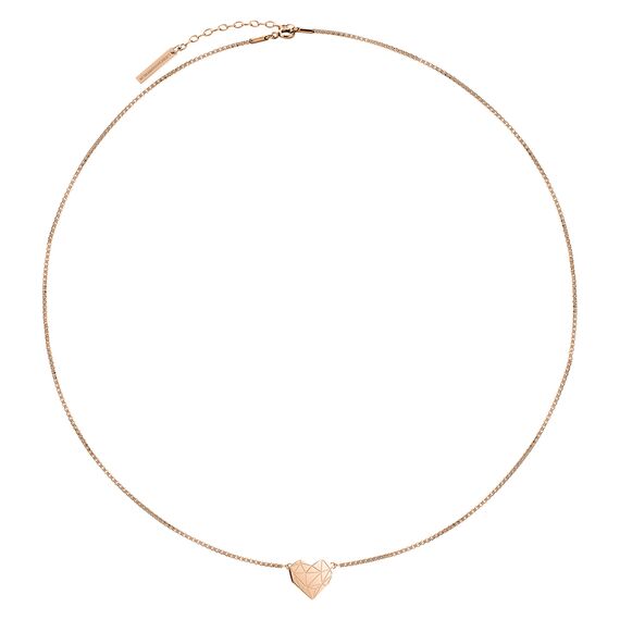 LIEBESKIND BERLIN Damen-Collier Edelstahl (roségold)