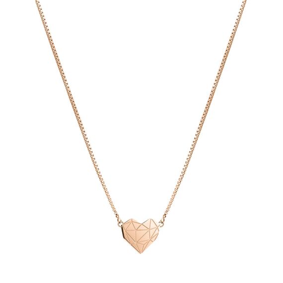 LIEBESKIND BERLIN Damen-Collier Edelstahl (roségold)