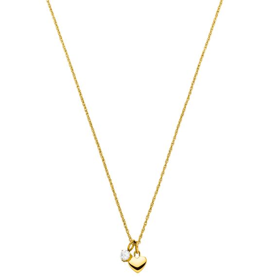 Purelei Brave Kette Damen (Gold) – Halskette Damen aus Edelstahl (14K vergoldet) – Wasserfeste Halskette – 50-55 cm Länge verstellbar – Schmuck für deinen individuellen Look