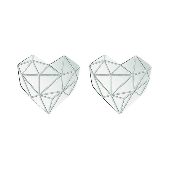 LIEBESKIND BERLIN Damen-Ohrstecker Edelstahl (silber)