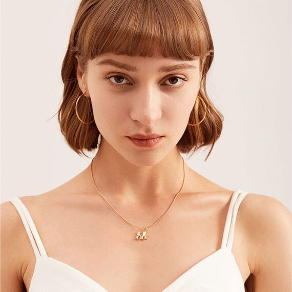 PABBEU 5 Paar goldene Creolen, große Creolen aus 316L Edelstahl, leichte, 14 Karat vergoldete Ohrringe, hypoallergene, dünne goldene für Frauen, 30/40/50/60/70 mm