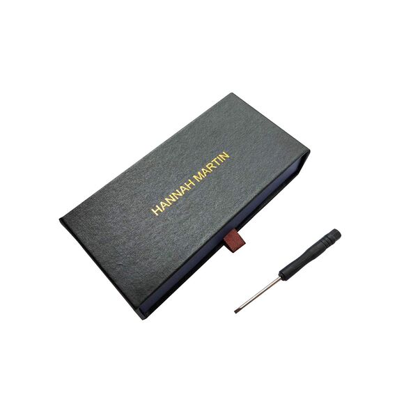 HANNAH MARTIN Damen Uhren Analog Quarz Edelstahl Wasserdicht Mesh Ultradünne (Weiß Oberfläche ，Silber Armband)