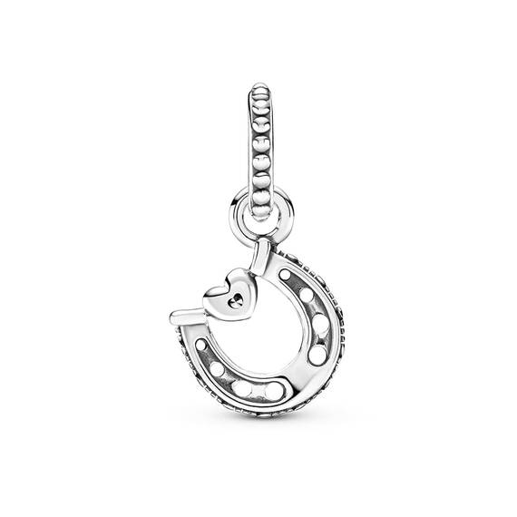 PANDORA Glückshufeisen Charm-Anhänger, Sterling-Silber799157C01