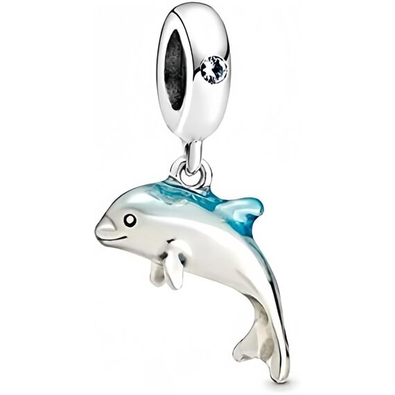 Feitery Fellklumpen Kleines Kätzchen Charms Compatible with Charms Pandora Im Sommer Bead Charm Ozean Allerheiligen für Damen