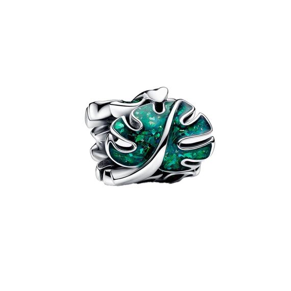 Feitery Compatible with Charms Pandora Armband Blätter Herz Anhänger Meerestiere