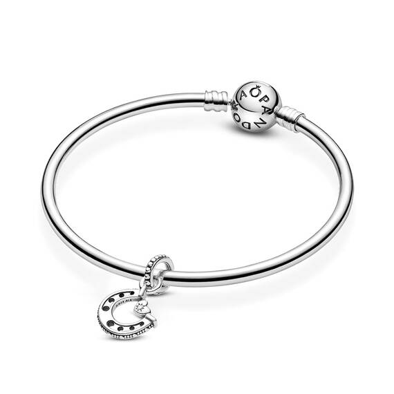 PANDORA Glückshufeisen Charm-Anhänger, Sterling-Silber799157C01