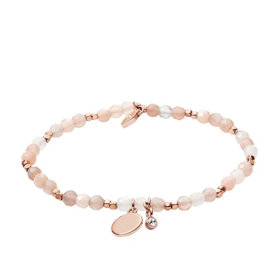 Fossil Armband Für Frauen Wellness, Innenlänge: 165mm Nude Semi-Precious Armband, JA6945791