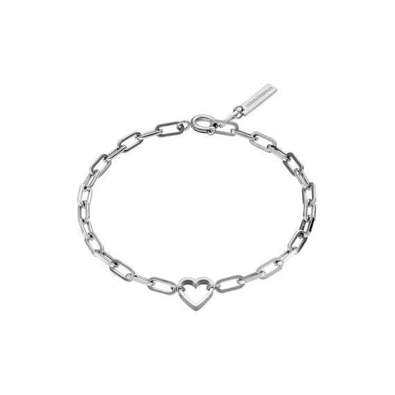LIEBESKIND Berlin Damen-Handketten Edelstahl (silber)