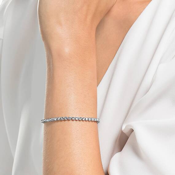 Swarovski Imber Emily, Weiss, Rhodiniert