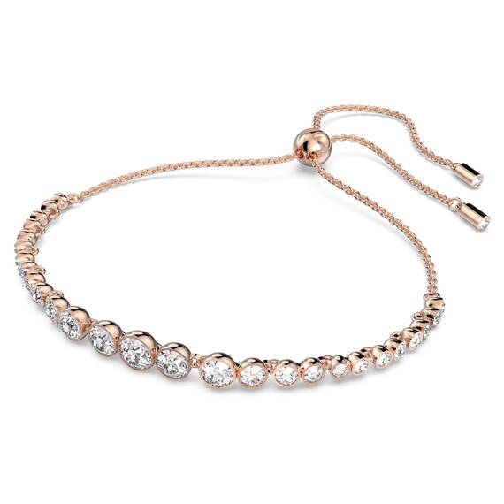 Swarovski Imber Emily, Weiß, Roségold-Legierungsschicht