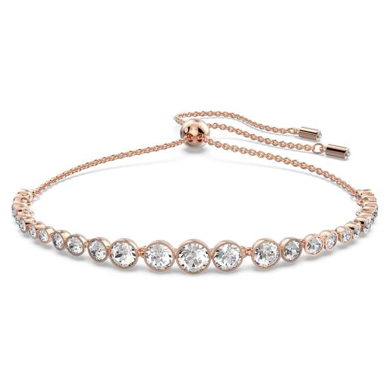 Swarovski Imber Emily, Weiß, Roségold-Legierungsschicht