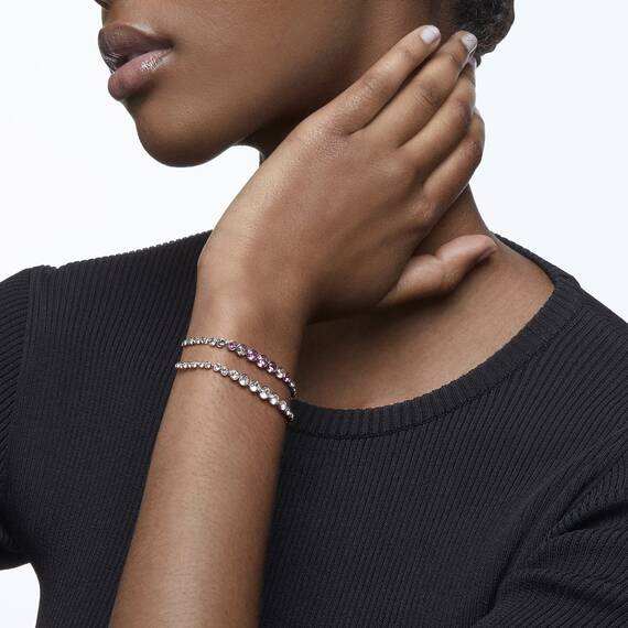 Swarovski Imber Emily, Weiß, Roségold-Legierungsschicht