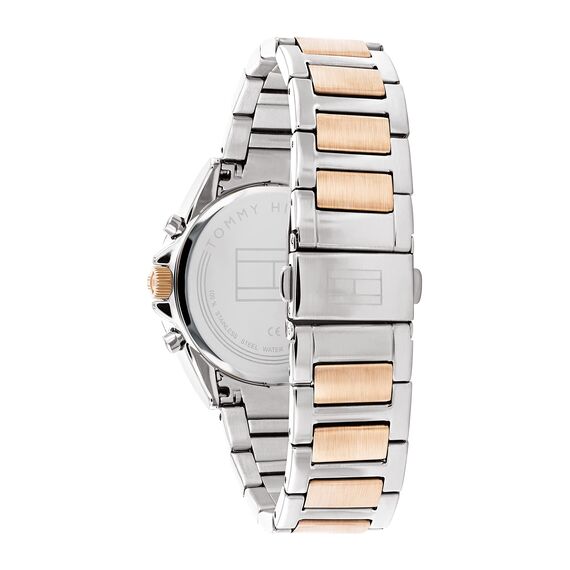 Tommy Hilfiger Multi Zifferblatt Quarz Uhr für Damen mit Edelstahlarmband - Erhältlich aus Gold oder Silber