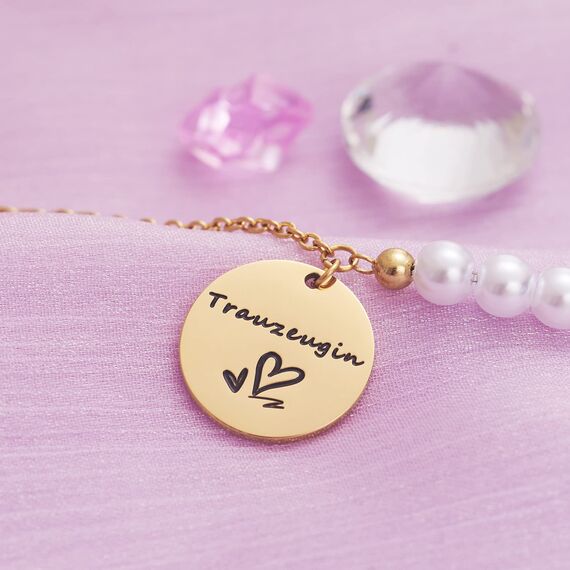 Trauzeugin Geschenke Perlen Armbänder Hochzeit Geschenk für Brautjungfer Schmuck Armband