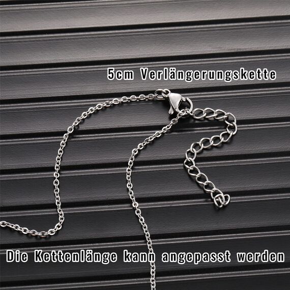 AFSTALR Damen Layered Kette Silber Plättchen Kette Doppel Multilayer Halskette mit Coin Runden Anhänger