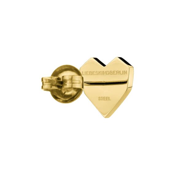 LIEBESKIND BERLIN Damen-Ohrstecker Edelstahl (gold)