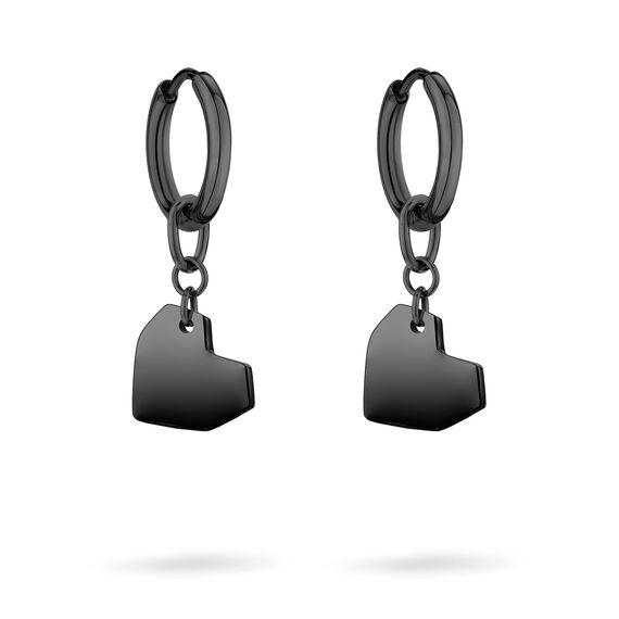 Liebeskind Berlin Creolen LJ-1485-E-26 IP Black