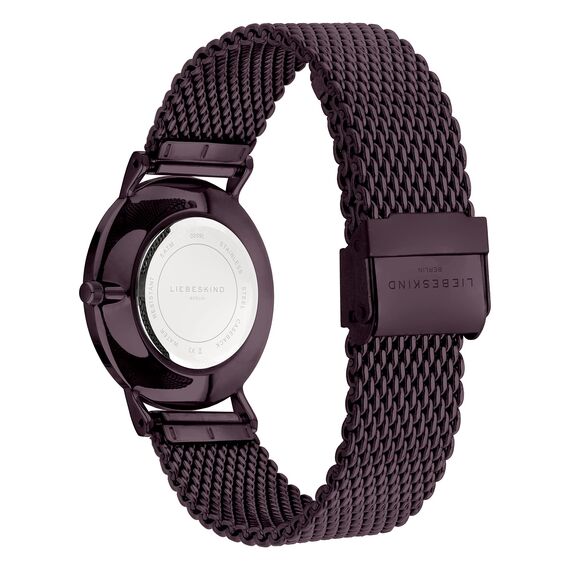 Liebeskind Berlin Armbanduhr LT-0299-MQ IP Purple Leaf