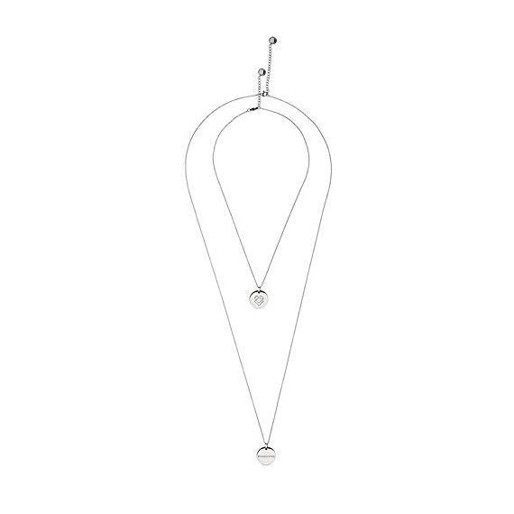 LIEBESKIND Berlin Damen-Kette mit Anhänger Edelstahl mattiert