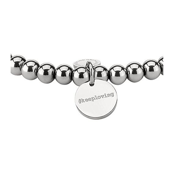 LIEBESKIND Damen-Armband Edelstahl mattiert 17 cm