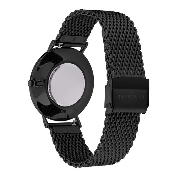 Liebeskind Berlin DamenArmbanduhr Analog Quarz Schwarz LT-0190-MQ