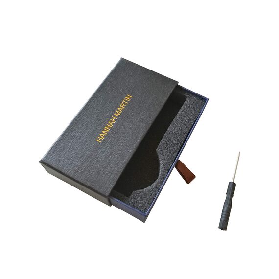 HANNAH MARTIN Damen Uhren Analog Quarz Edelstahl Wasserdicht Mesh Ultradünne (Weiß Oberfläche ，Rosegold Armband 2)