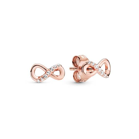 PANDORA ROSE Ohrstecker "Funkelnde Unendlichkeit" 288820C01