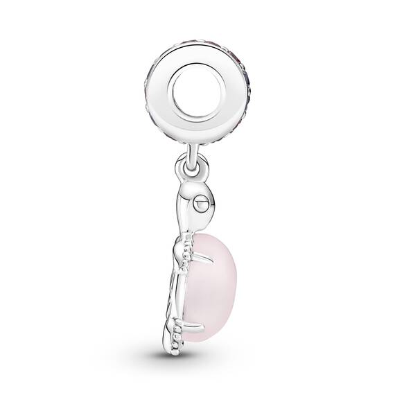 Pandora Murano Glass Pink Sea Turtle Dangle Charm 798939C02