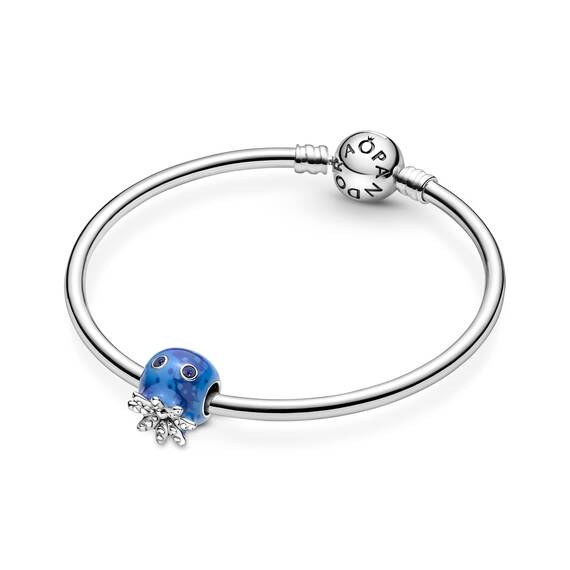 Pandora Ocean Bubbles & Waves Octopus Charm 791698C01