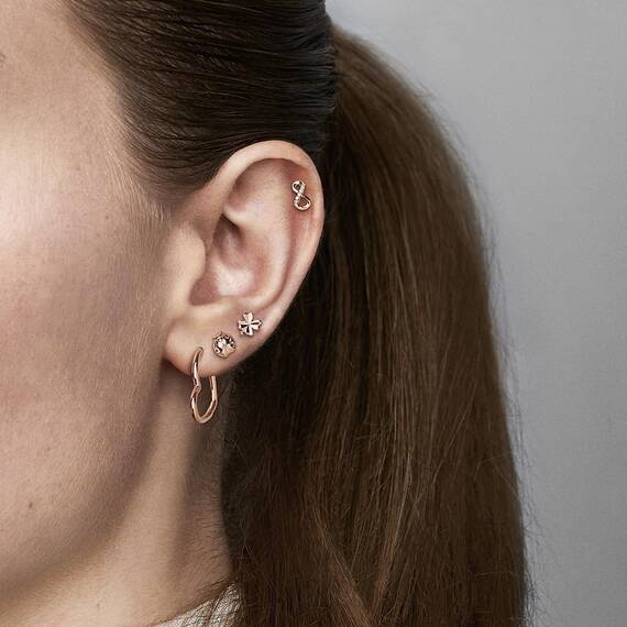 PANDORA ROSE Ohrstecker "Funkelnde Unendlichkeit" 288820C01