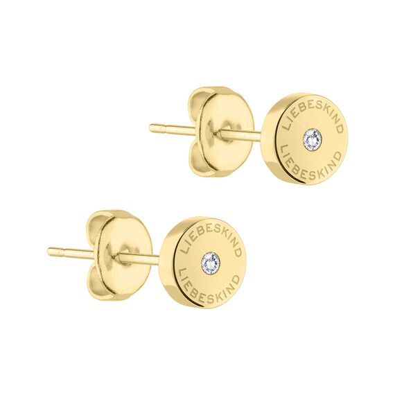 Liebeskind Berlin Schmuck Ohrringe Edelstahl mit Zirkoniastein LJ-0547-E-07