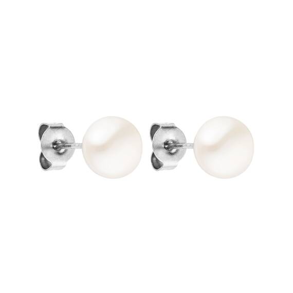 Purelei Pearl Ohrringe (Silber) – Damenohrringe aus langlebigem Edelstahl – Wasserfeste Ohrringe Damen – 1,56 cm Durchmesser – Modeschmuck für deinen individuellen Look
