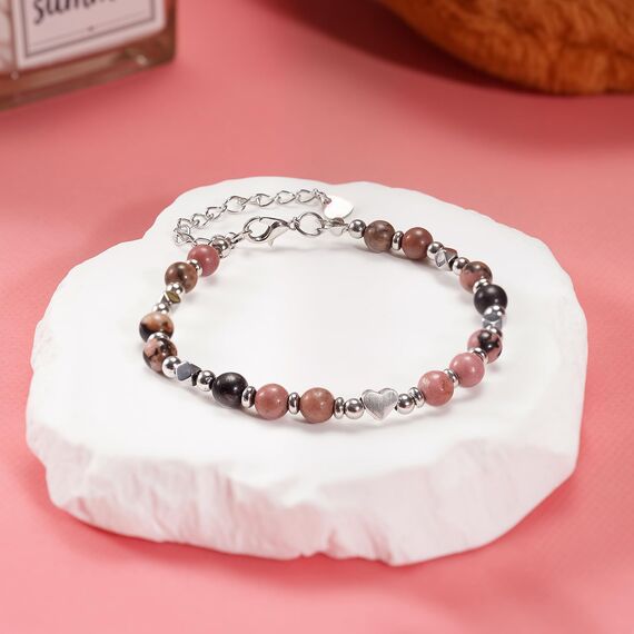 Lueaurra Geschenke für Frauen Armband Natursteine Frau Idee Original Geschenk Teenager Mädchen Geschenke Weihnachten Frau Geburtstagsgeschenk Armband Geschenk für Tochter Mutter Schwester Freundin