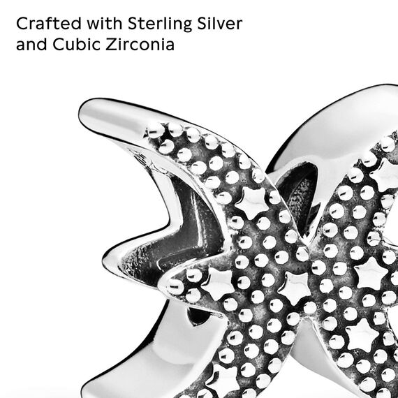 PANDORA Charm "Sternzeichen Fische" 798426C01