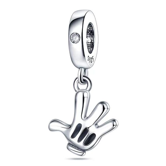 HappyStar beads charms,passt Charms Armbänder Halskette Europäischen Schmuck ，Bead Charms für Damen,925 Sterling Silber Dangle Anhänger