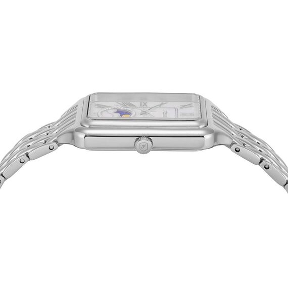 FOSSIL Raquel Damenuhr, Quarz-Dreizeigerwerk mit Edelstahlarmband