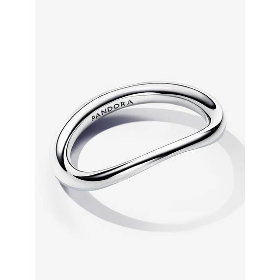 PANDORA Moments Weiße blühende Rose Collier-Halskette aus Sterling Silber mit künstlichem Perlmutt, Größe 45cm, 393206C01-45