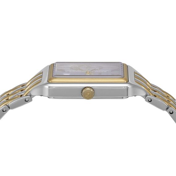 FOSSIL Raquel Damenuhr, Quarz-Dreizeigerwerk mit Edelstahlarmband