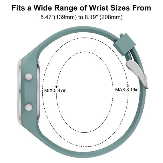 GOLDEN HOUR Digitale Damenuhren, 5 ATM wasserdicht, Sport-Damenuhr mit leuchtendem/Datum/Woche/Monat, Silikonarmband, Schwimmuhr für Frauen, dunkelgrün